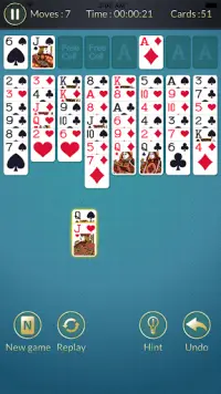 FreeCell Solitaire - card game Screen Shot 4