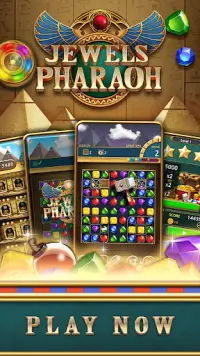 Jewels Pharaoh : Match 3 Screen Shot 2
