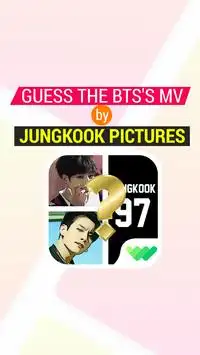 Guess The BTS's MV by JUNGKOOK Pictures Quiz Game Screen Shot 0