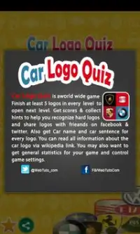 Car Logo Quiz Screen Shot 7
