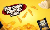 Hot Crispy Potatoes Chips: Chips Factory Game Screen Shot 0