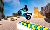 Slingshot Stunt Driver 3D - Mega Ramps Bike Racing Screen Shot 2