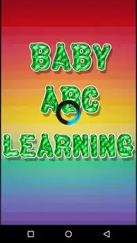 baby abc learning for all kids Screen Shot 1