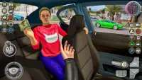 jogos de táxi simulador cidade Screen Shot 5