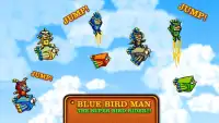 Blue Bird Man Rider Screen Shot 0