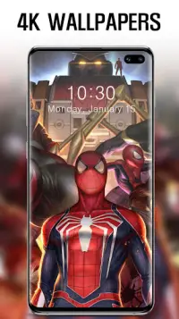 Best Spider Friend Live Wallpaper HD 4K Screen Shot 2