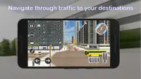 Lorry bus driving simulator: City Passenger Coach Screen Shot 3