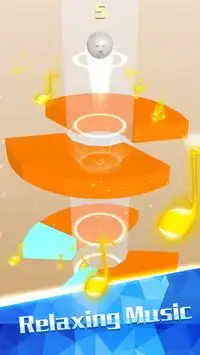 Glücklicher Helix-Ball - Helix Jump Screen Shot 4