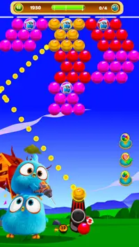 Angry Birds Bubble Shooter Color Balls Puzzle Screen Shot 3