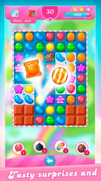 Match 3 Candy Land: Free Sweet Puzzle Game Screen Shot 1