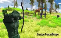 starling green arrow hero: ataque da selva Screen Shot 6