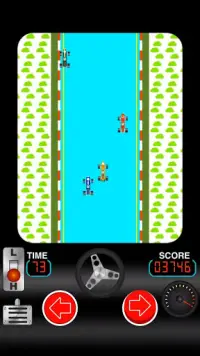 Retro GP, game balap arcade Screen Shot 2