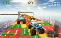 Impossible Tracks Sky Racing: Monster Truck Race Screen Shot 5
