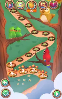 Vögel: kostenlose 3 Spiele Screen Shot 4