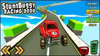 kereta game balap mobil: mobil stunt permainan Screen Shot 0