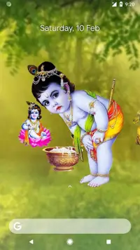 4D Little Krishna App & Live W Screen Shot 0