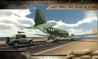 Vracht Fly Over Vliegtuig 3D Screen Shot 1