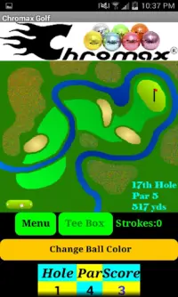 Pro Golf Game: Chromax Golf Screen Shot 1