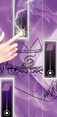 Naruto-Stickman piano tiles Screen Shot 2