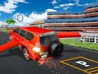 Игра Flying Car - Prado Игры для парковки Screen Shot 19