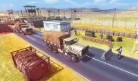 US Army Truck Driving Simulator  Camión de guerra Screen Shot 2