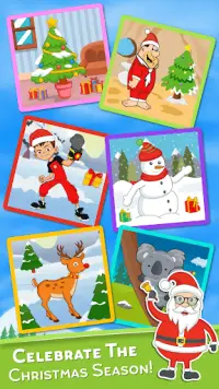 Kids Puzzles - Christmas Jigsaw game Screen Shot 4