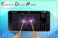 Electro Music Drum Pads: Real Drums Music Game Screen Shot 2