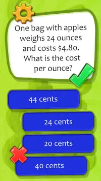 Math All Levels Quiz Game Screen Shot 2