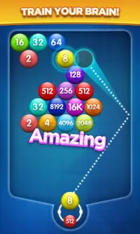 Number Bubble Shooter Screen Shot 2