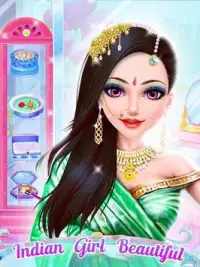 Indian Wedding Dresses Makeup Games For Girls Screen Shot 4