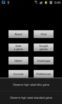 Yafi - Internet Chess Screen Shot 4