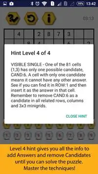 Sudoku Gold Free Screen Shot 5