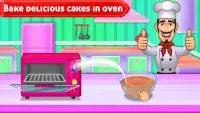 Pembuat kue stroberi: dapur koki pencuci mulut Screen Shot 4