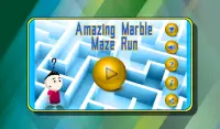 Удивительный Marble Maze Run Screen Shot 5