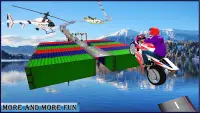 Impossible Moto Bike Racing: Stunts Tracks 3D Screen Shot 8