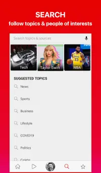 NewsPlus: Local News & Stories on Any Topic Screen Shot 2