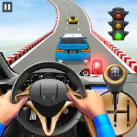 Police Car Stunt: Racing Games Screen Shot 0