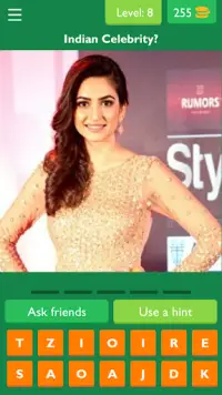 Desi Celebrity Suggest Name? Screen Shot 1