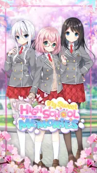 My Sweet High School Memories: Japanese Dating Sim Screen Shot 0