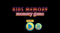 Memory Kids Screen Shot 1