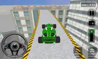 खेल रेसिंग कार रूफ कूदते Screen Shot 2