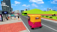 Auto TukTuk Rickshaw Simulator Screen Shot 4