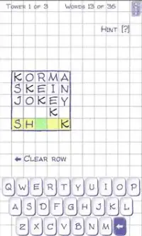 Word Tower Free (word game) Screen Shot 3