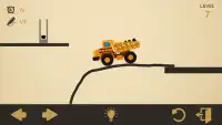 Brain Line Truck - Physics Puzzles Screen Shot 1