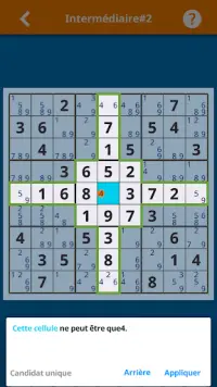 Sudoku : Humble Classique Screen Shot 2
