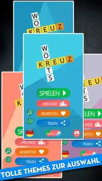 Crossword German Wordalot Game Screen Shot 2