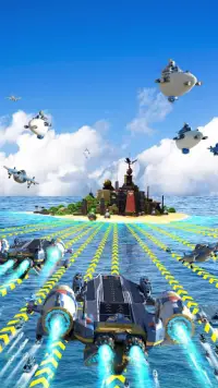 Sea Game: Mega Carrier Screen Shot 12