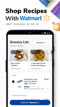 SideChef: Recipes, Meal Planner, Grocery Shopping Screen Shot 2
