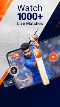 FanCode : Live Cricket & Score Screen Shot 0
