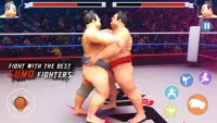 Sumo fighting 3D Wrestling Screen Shot 1